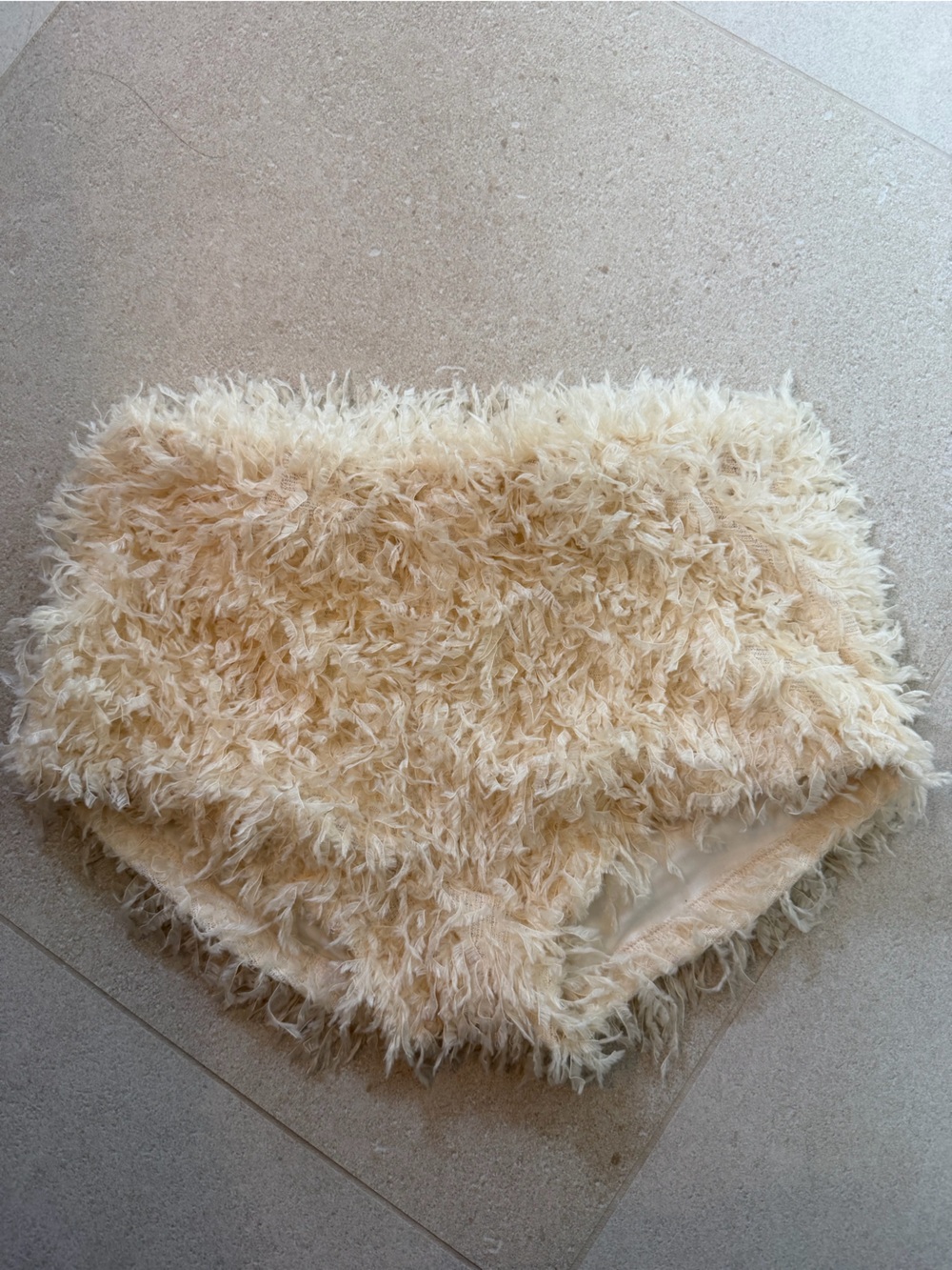 Mango Cream Micro Shorts